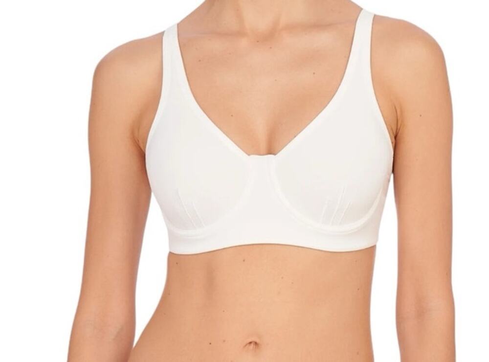 Natori sports bra 731439 Convertible COOLMAX High Impact Performance white 32B